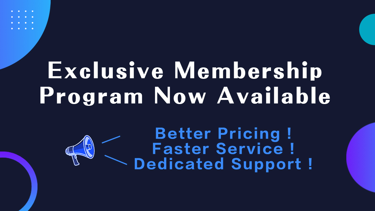 Exclusive Membership Program Now Available